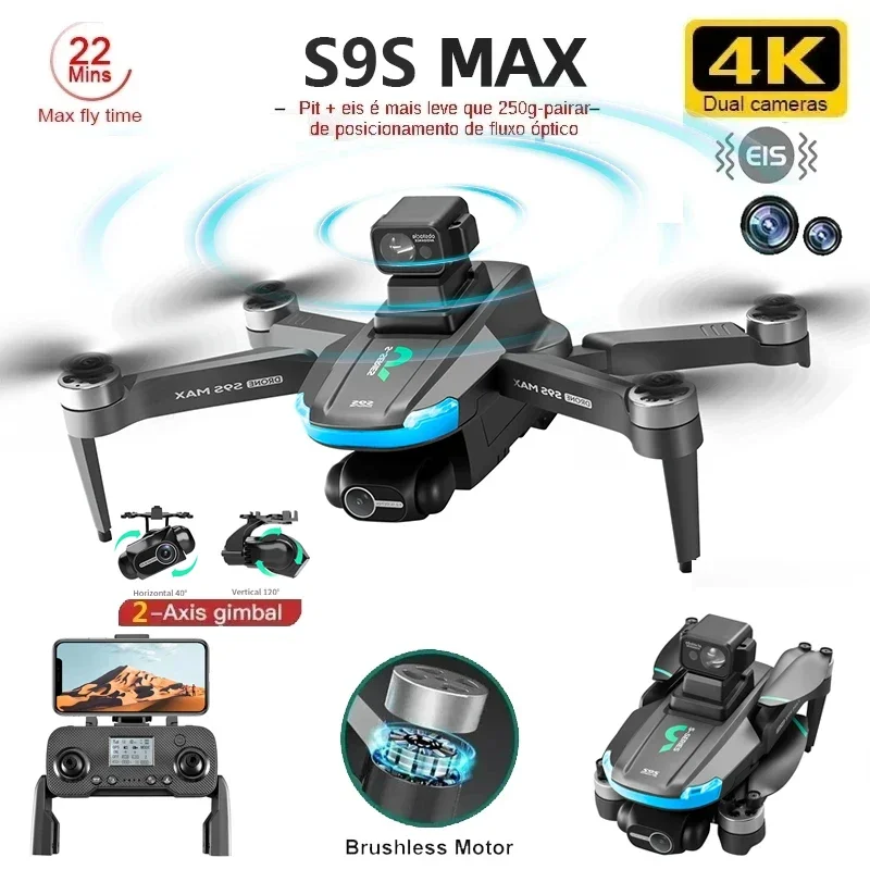 NUOVO S9S MAX MINI Drone 4K 2  - Drone Camera 4K recensione e prezzo
