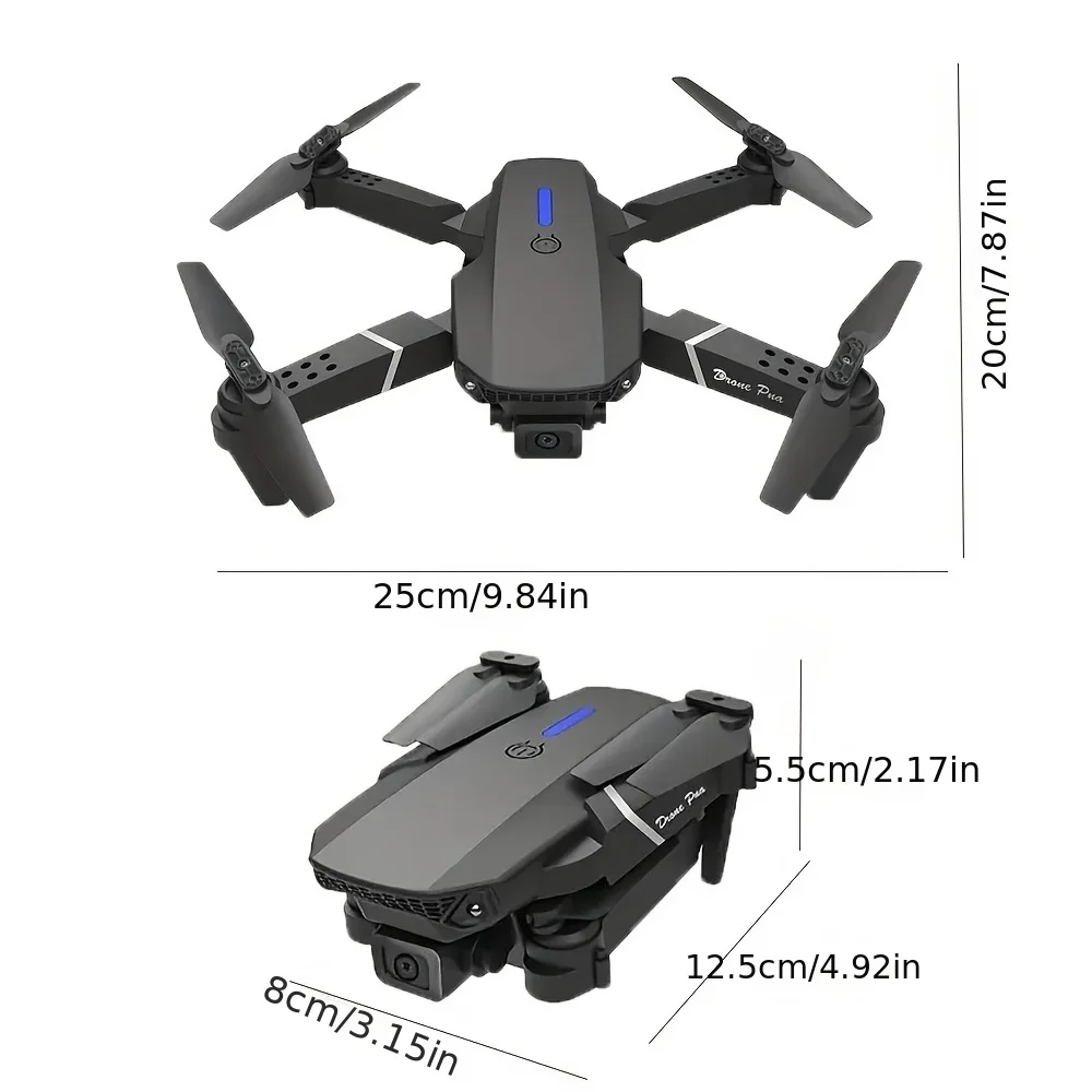 Drone professionale E88 4K gra - Drone Camera Wide Angle recensione e prezzo