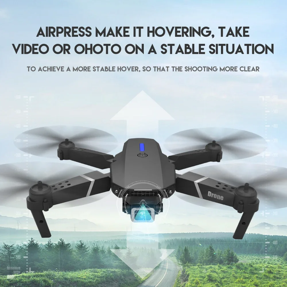 Drone professionale E88 4K gra - Drone Camera Wide Angle recensione e prezzo