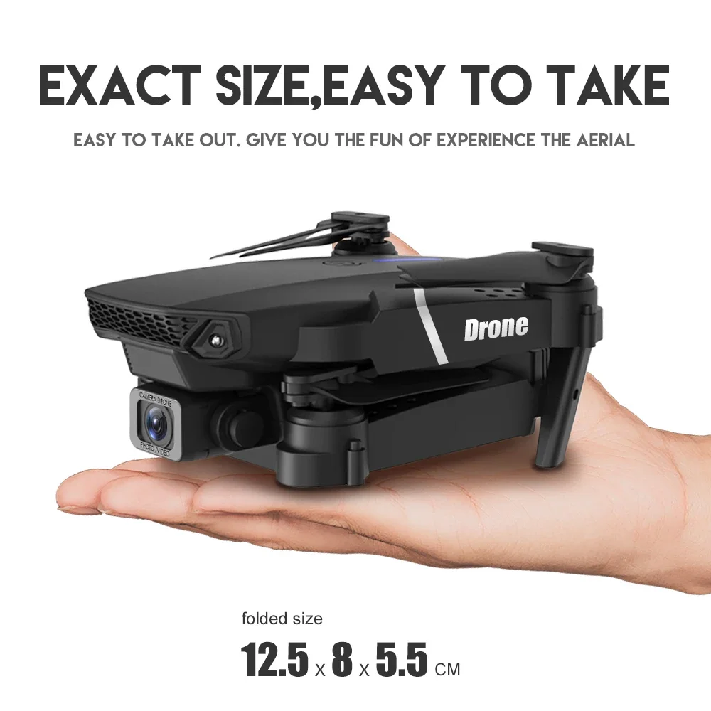 Drone professionale E88 4K gra - Drone Camera Wide Angle recensione e prezzo