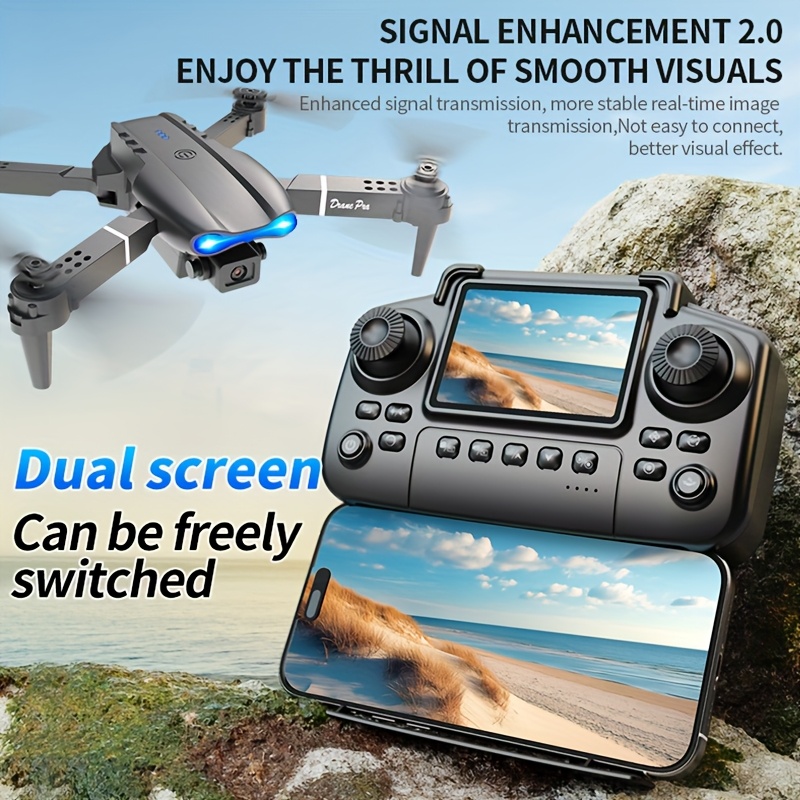 Nuovo Drone Pieghevole E99 PRO - Drone Camera Night Vision recensione e prezzo