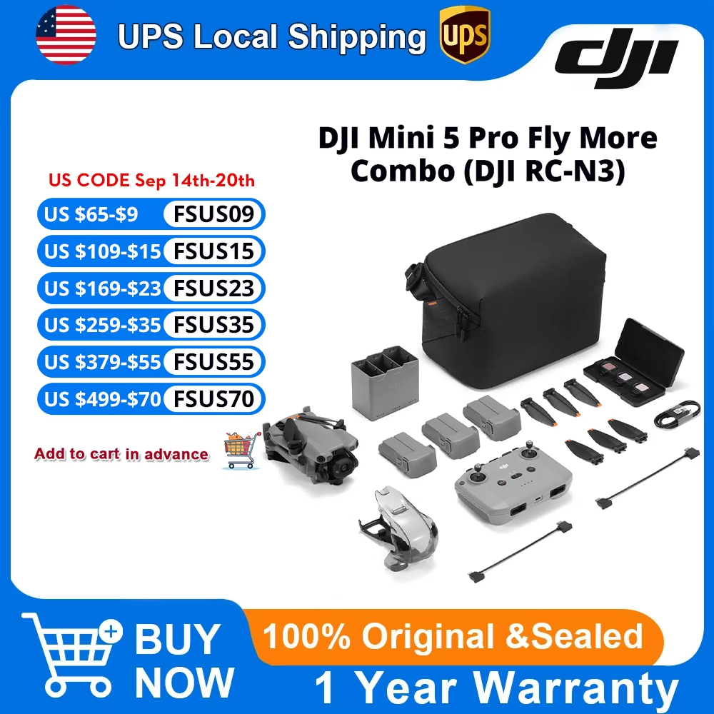 DJI Mini 5 Pro Fly More Combo  - Drone Camera Vlog recensione e prezzo