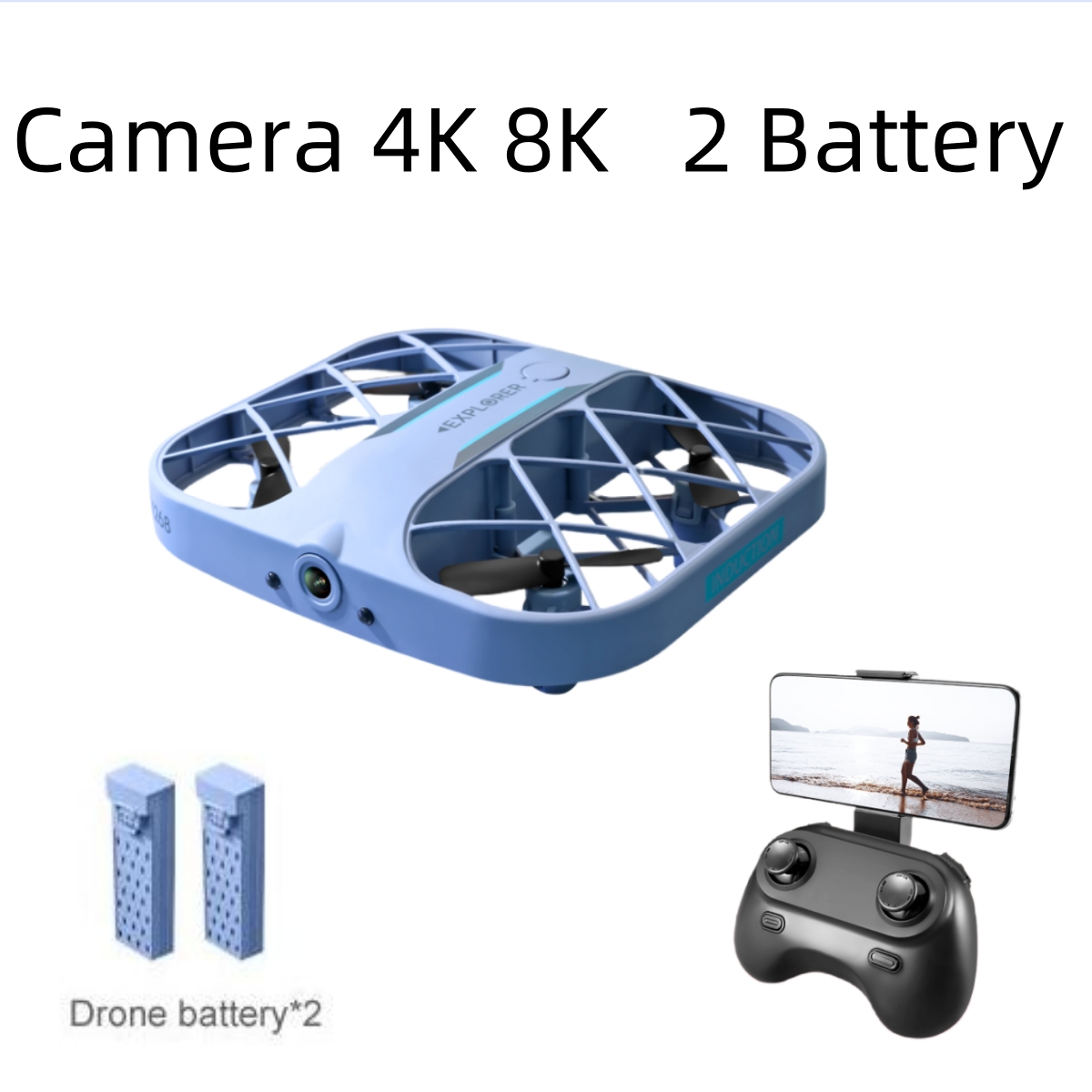 Drone RC JJRC H107 FPV con 2 B - Drone Camera Hd recensione e prezzo