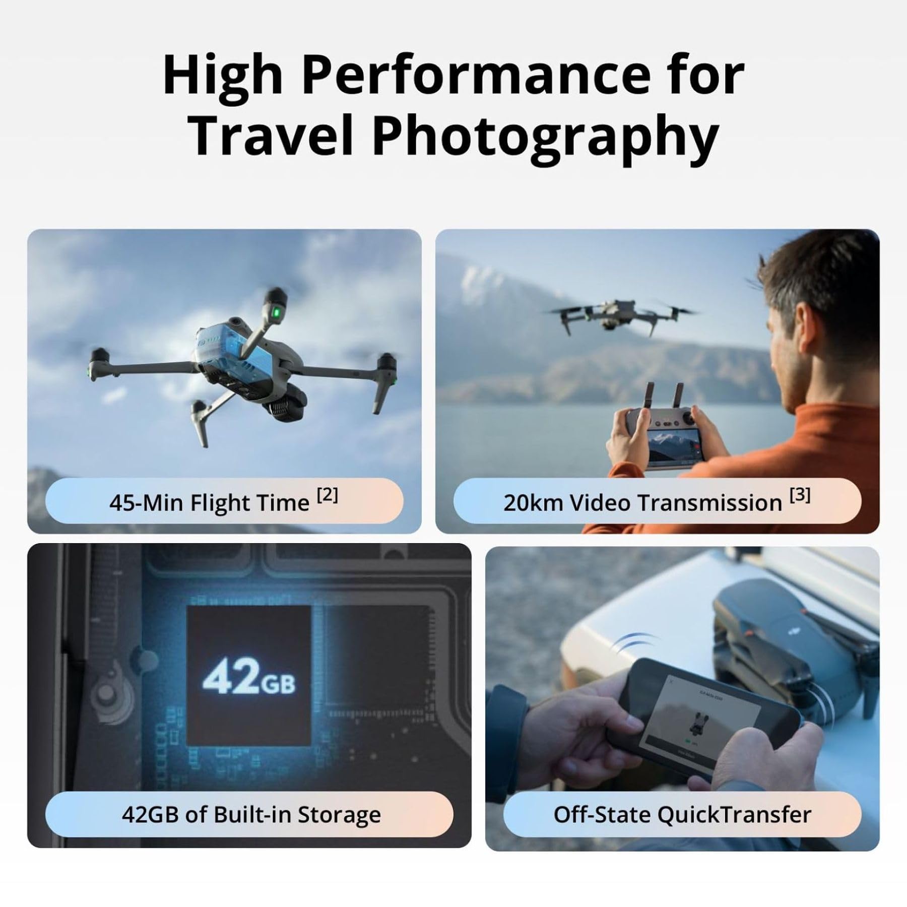 DJI Air 3S: droni con fotocame - Drone Camera Wide Angle recensione e prezzo